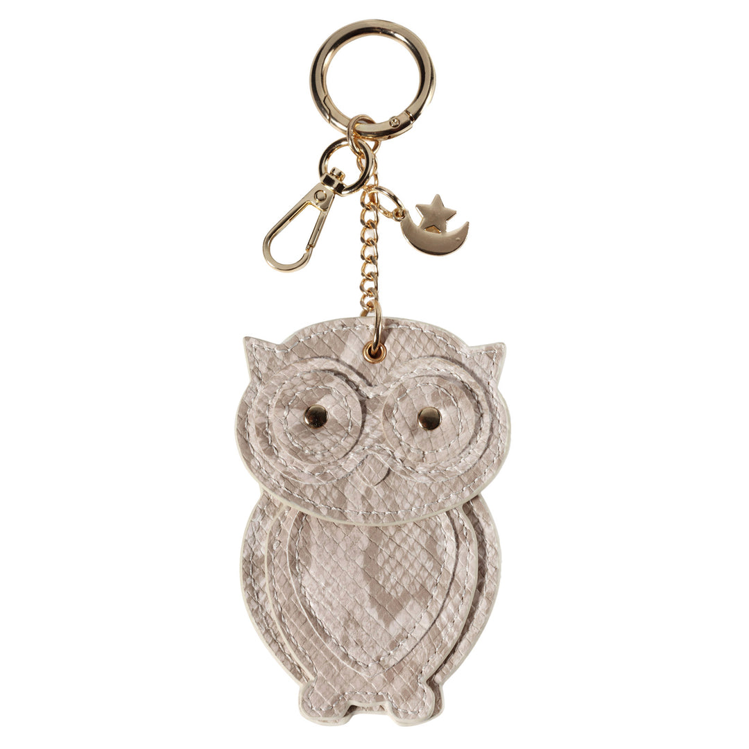 Owl Key FOB Ring - Key Chain Decoration for bags with clasp