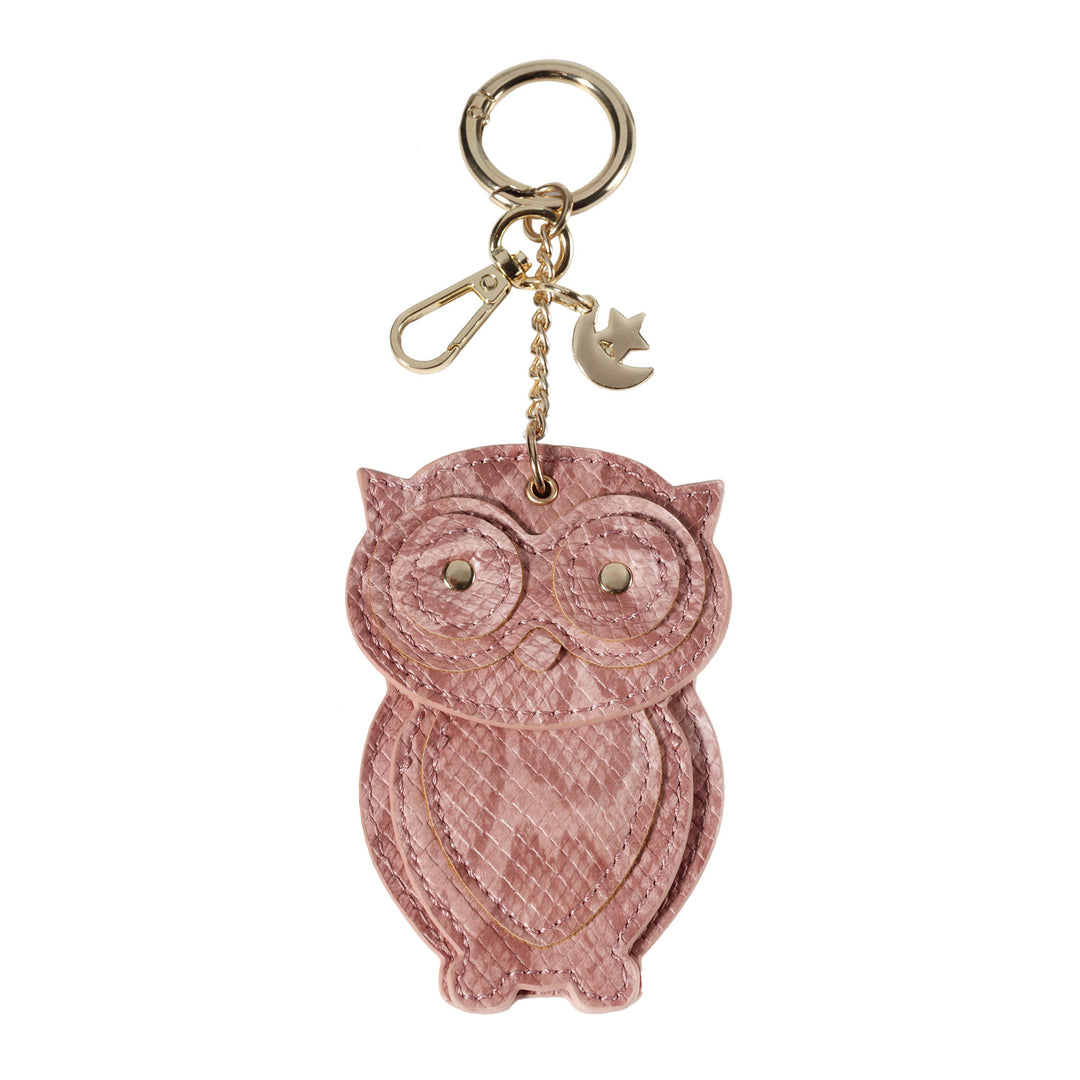 Owl Key FOB Ring Key Chain Decoration for bags with clasp