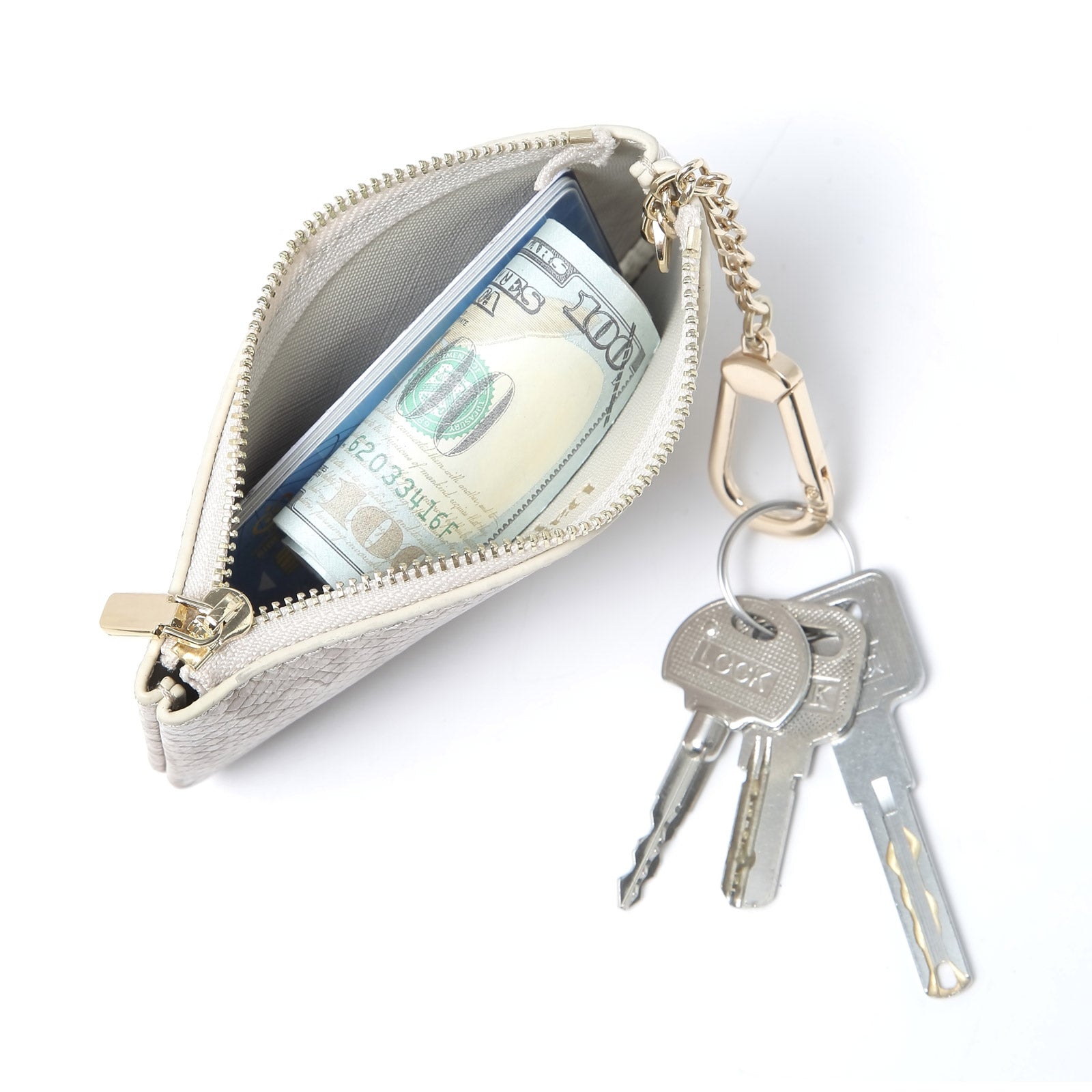 Luxury Key Chain pouch with clasp – Daisy Rose bags
