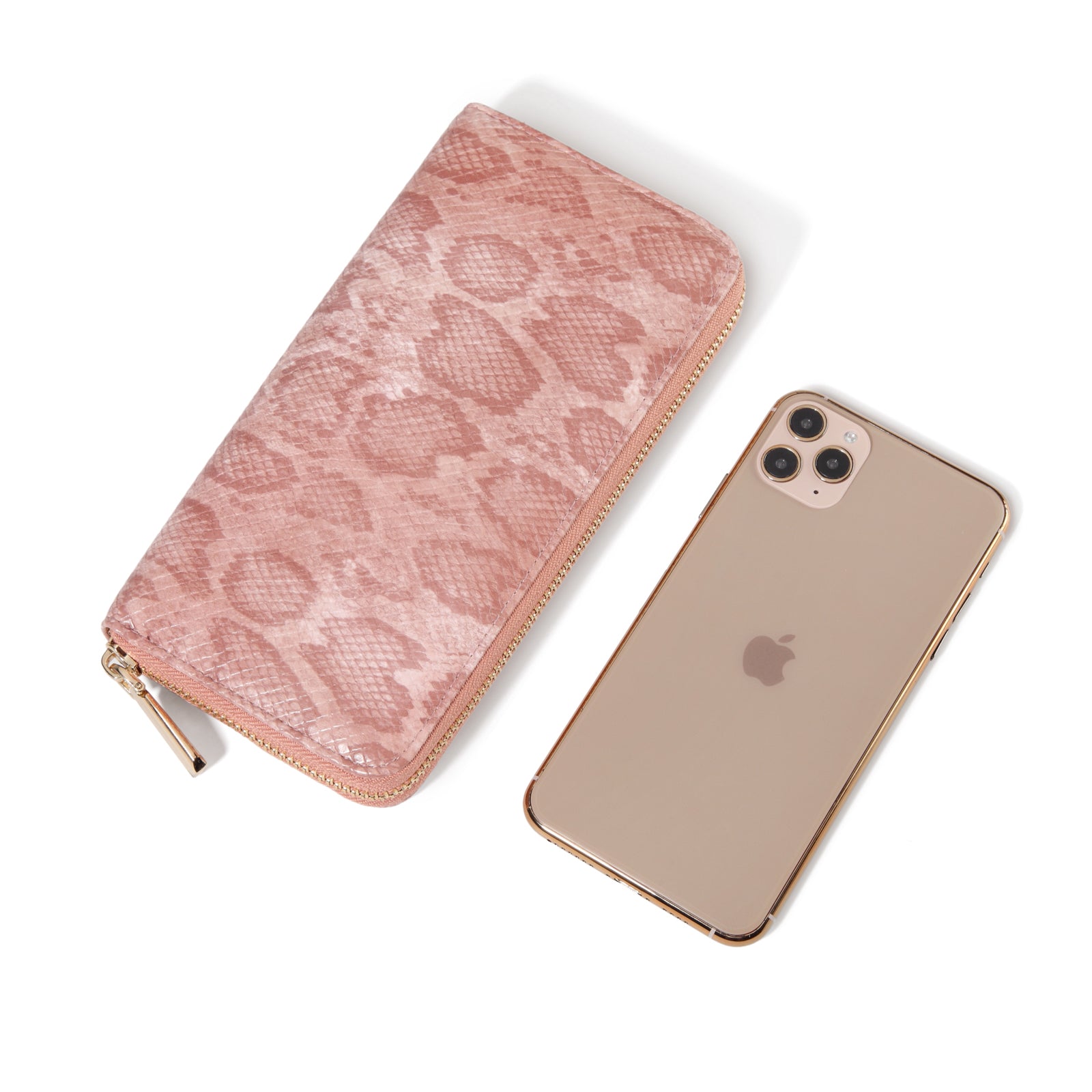 Zip Around Wallet and Phone Clutch - RFID Blocking Protection