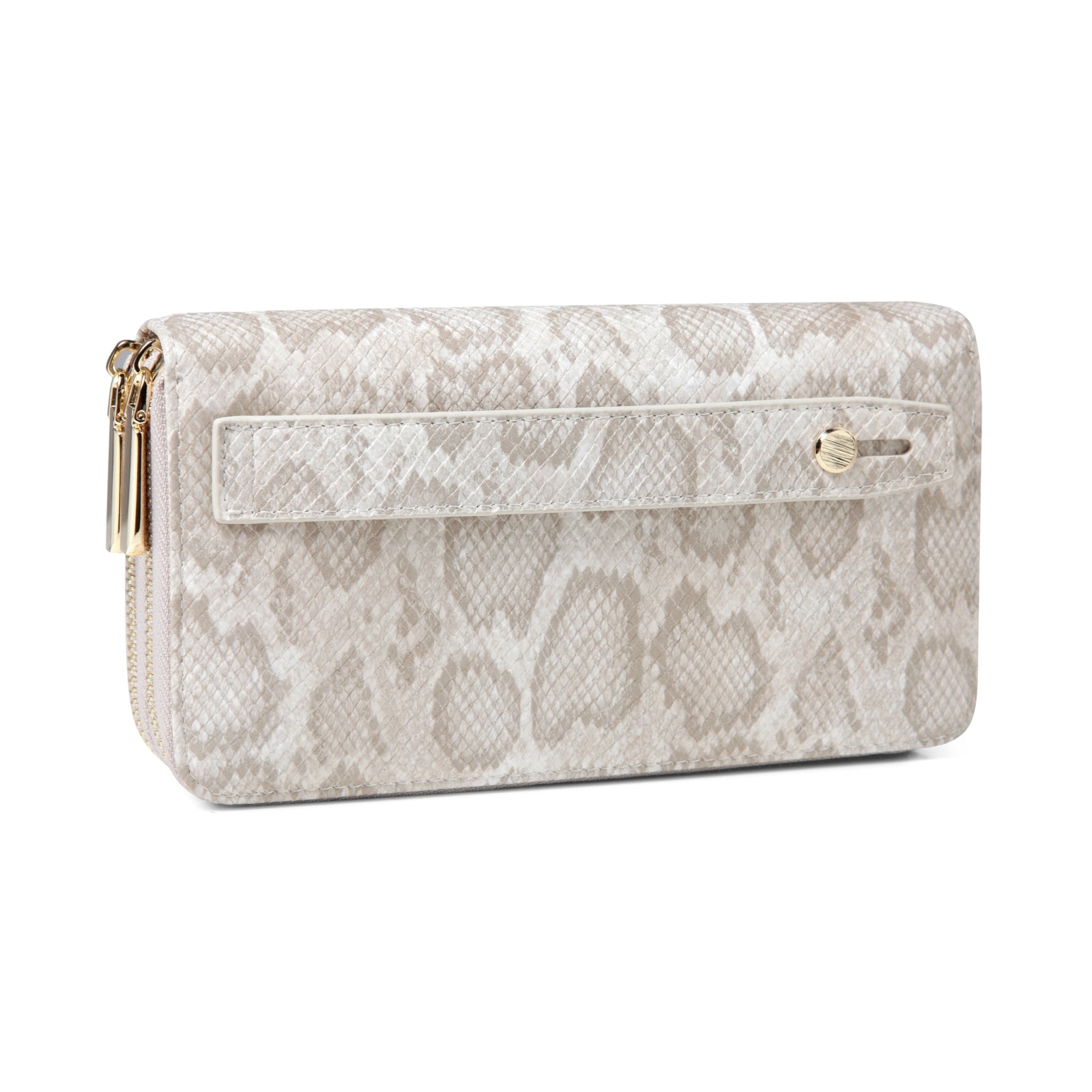 Dual Zipper Wallet with Hand Strap | RFID Blocking protection