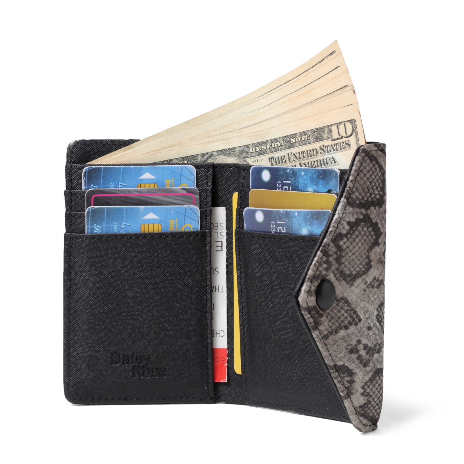 ★lemasque★ Daisy Photo Slot Wallet Bill Card Wallet Khaki Daisy Photo Slot Half Wallet Bill Card Wallet khaki - Shop