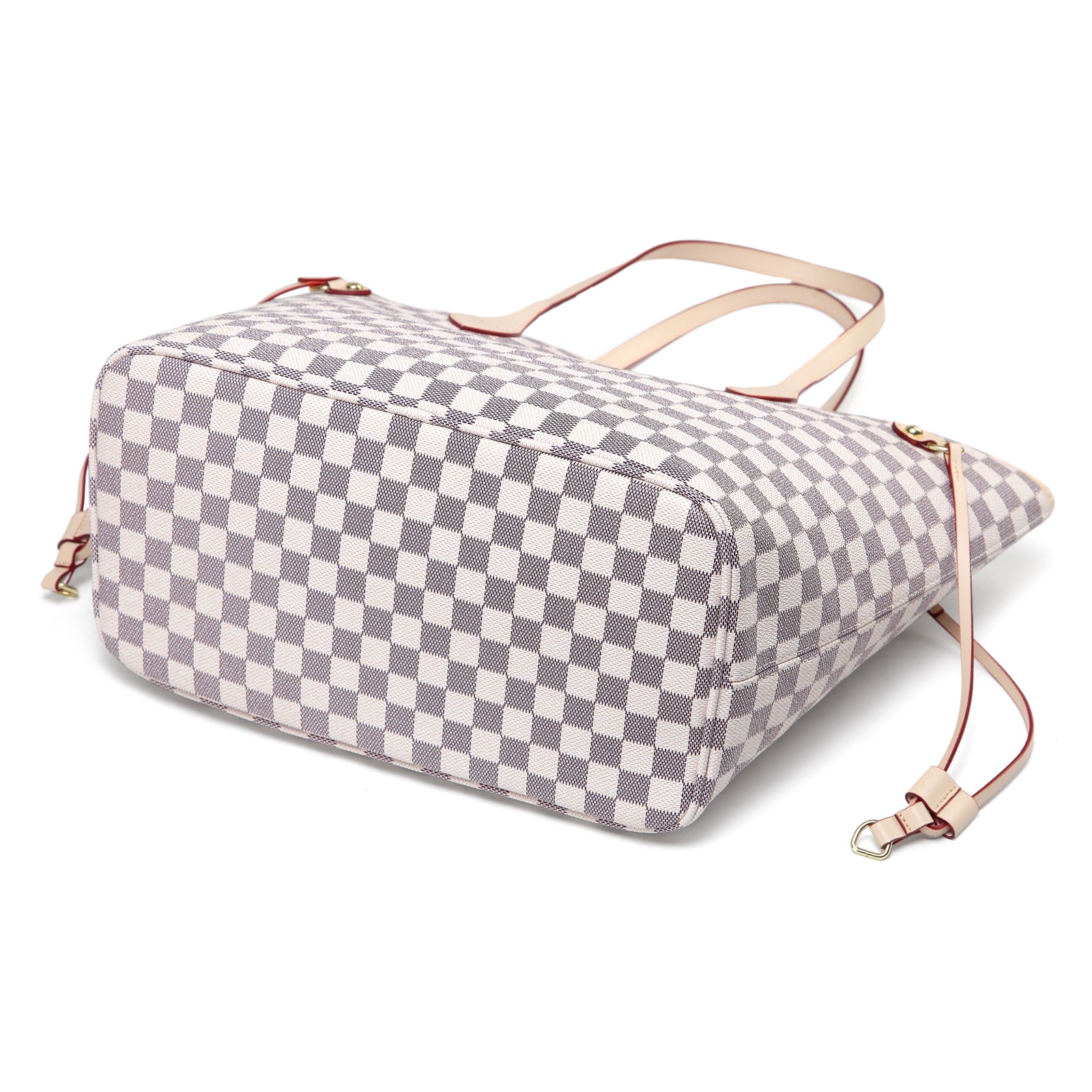 Daisy rose checkered shops bag