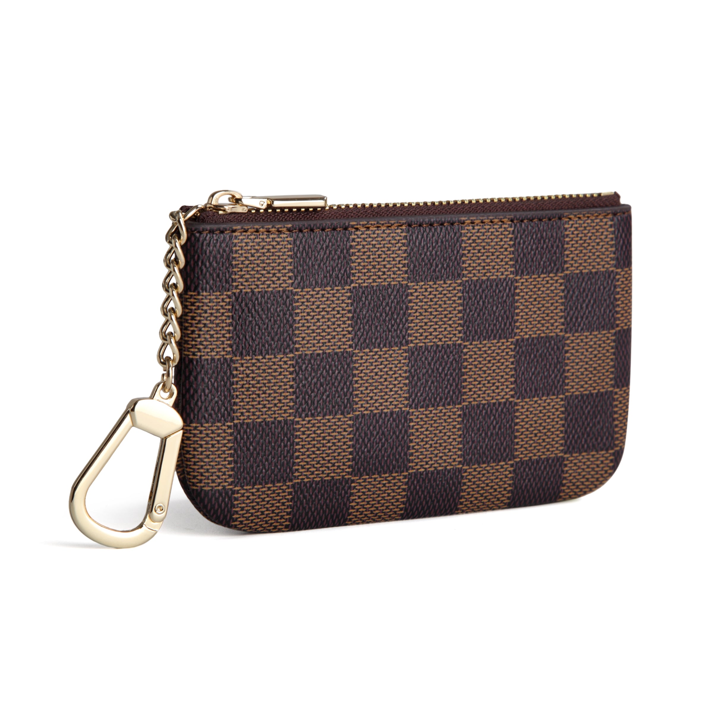 Daisy rose checkered key pouch new arrivals