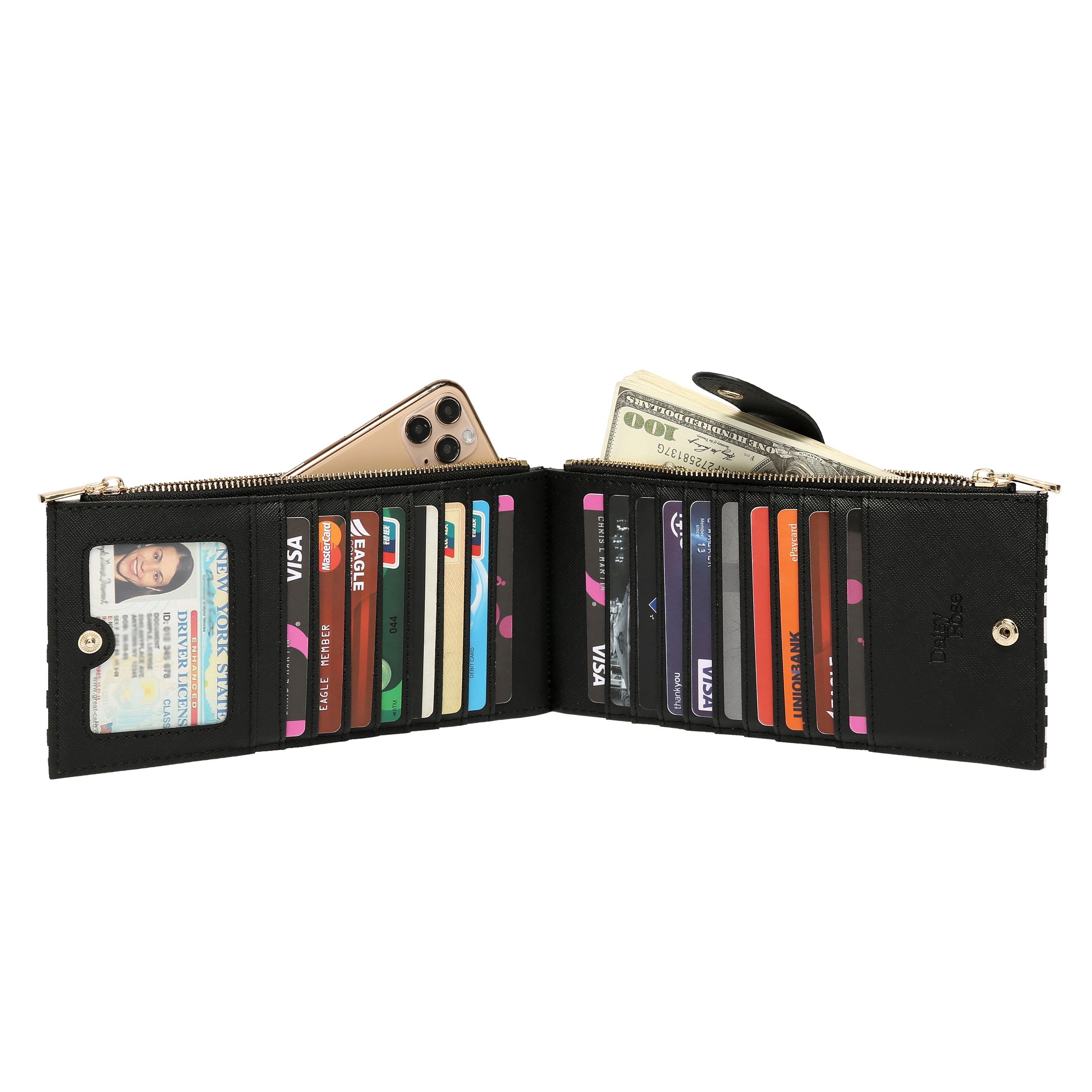 Multi Card Wallet with RFID Blocking Protection – Daisy Rose bags