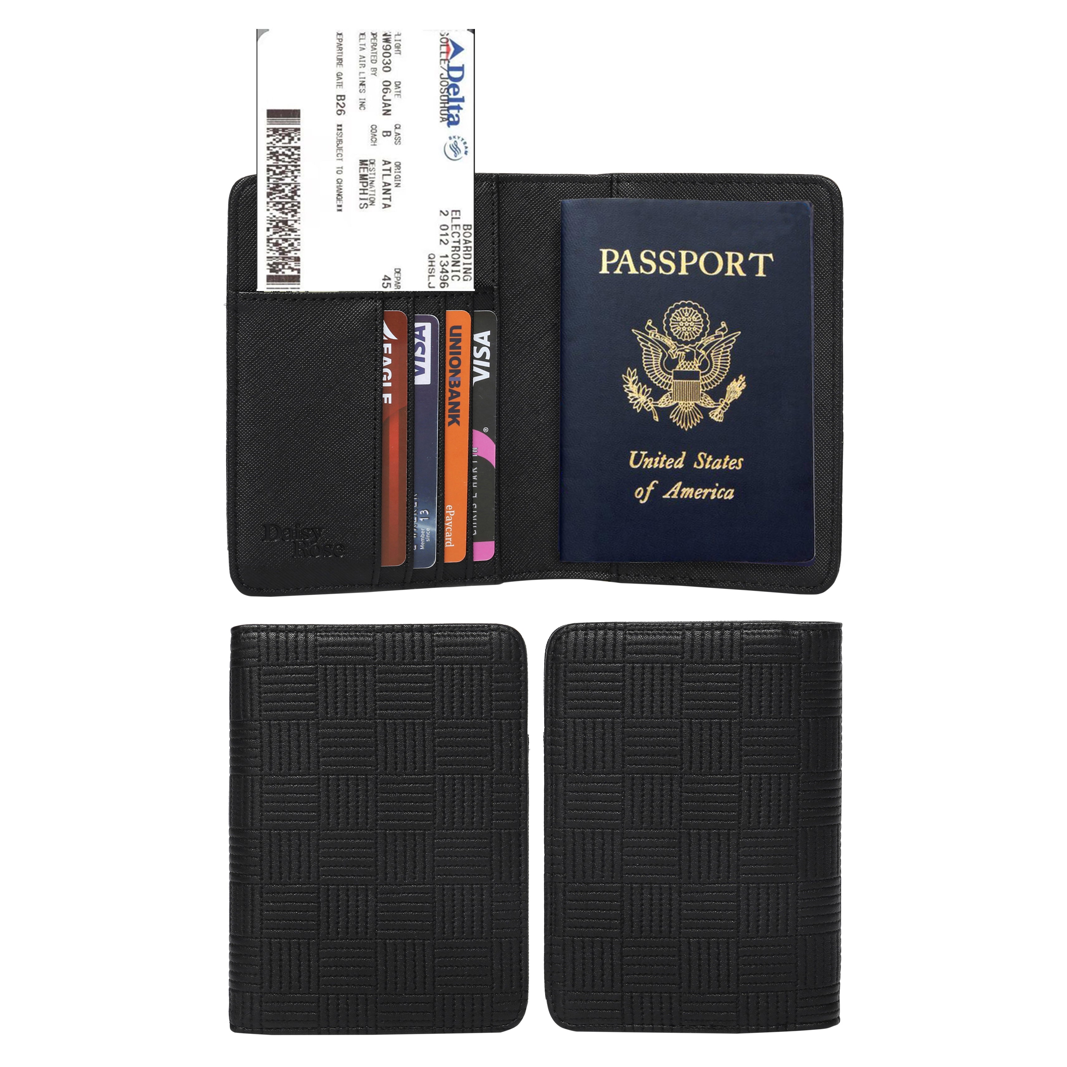 Luxury passport holder cover case | RFID Blocking Protection