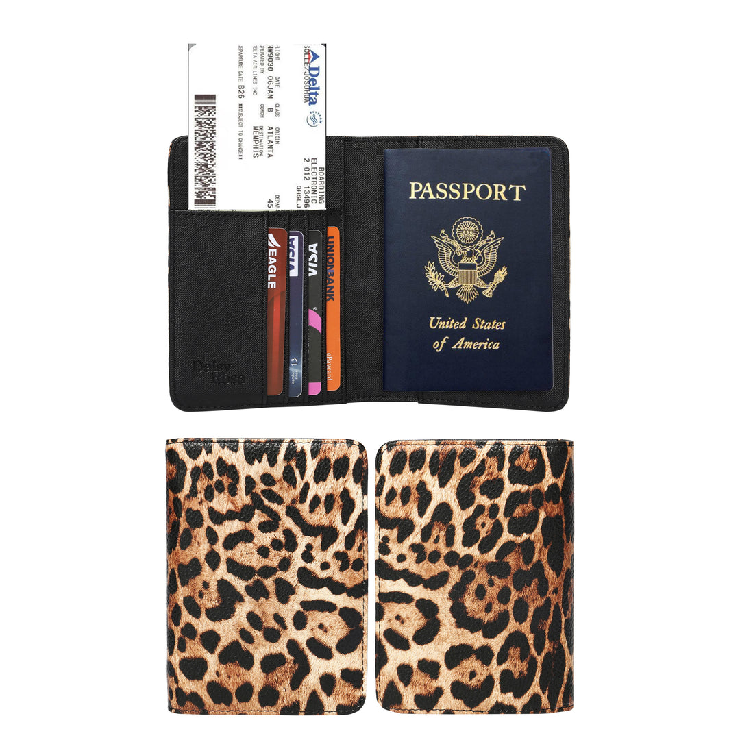 New Leather Luxury Passport Holder Real Genuine Croc print Leather