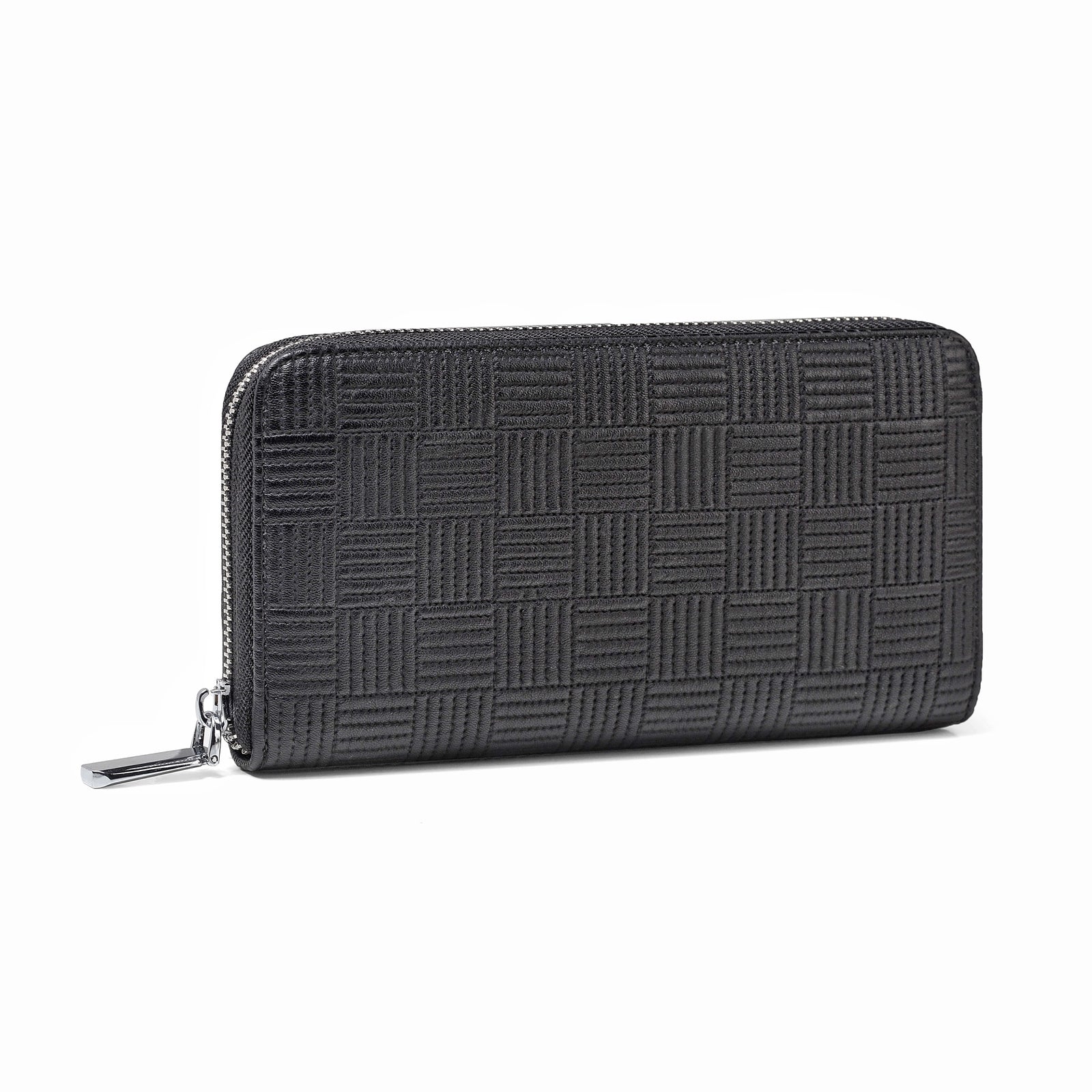 Zip Around Wallet and Phone Clutch - RFID Blocking with Card Holder Or ...